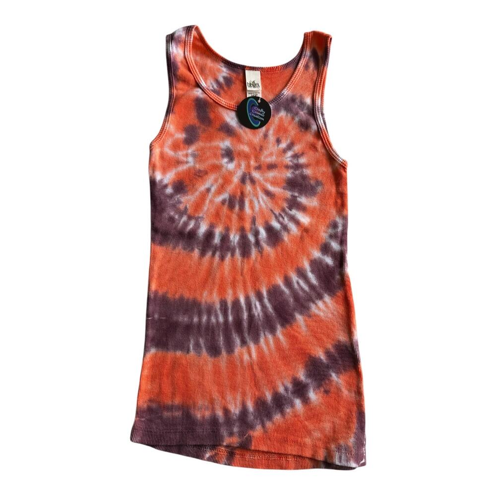 Womens Tank Top Size Large Handmade Tie Dye Summer Resortwear Travel Brand New